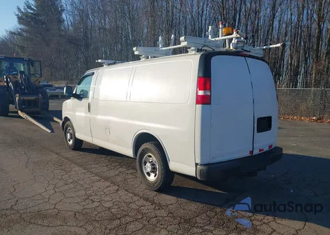 2017 Chevrolet Express 2500 Work Van from USA, damaged, VIN 1GCWGAFF2H1273647